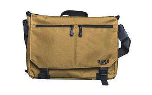 Soft Gun Cases American Tactical Rukx Gear ATI CONCEAL CARRY BUSINESS BAG TAN • Model: Rukx Gear